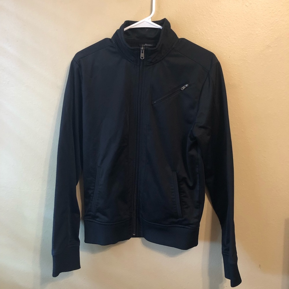 Men’s Marc Anthony Full Zip Black Jacket